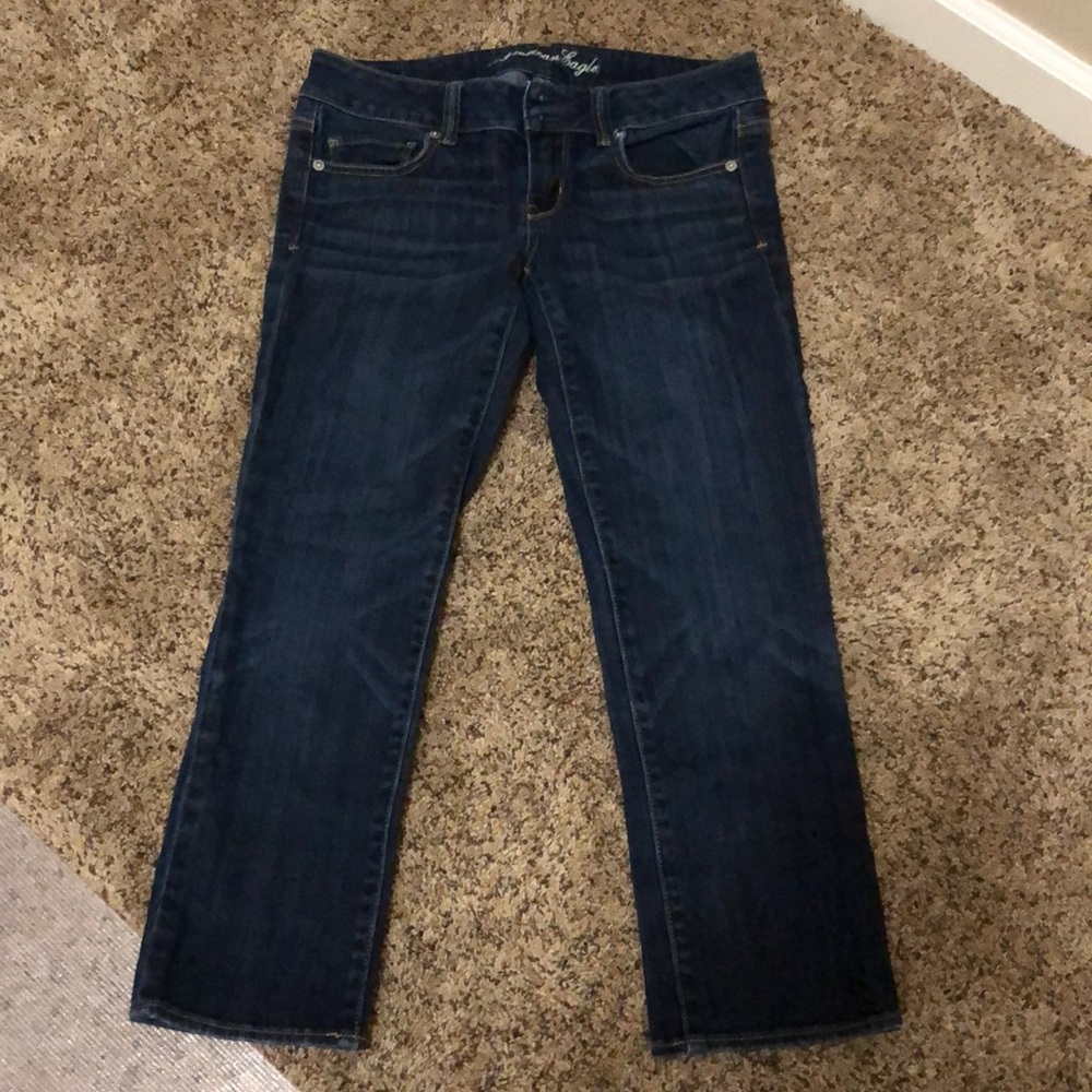 American Eagle - Size 4 - Denim Capris